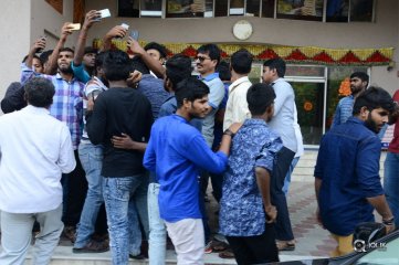 PSV Garuda Vega Movie Team At Bhramaramba Theater